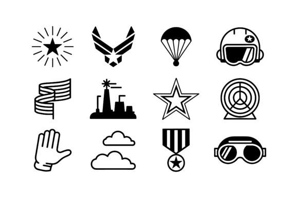 Air Force Military Vector Silhouette: A Designer Review