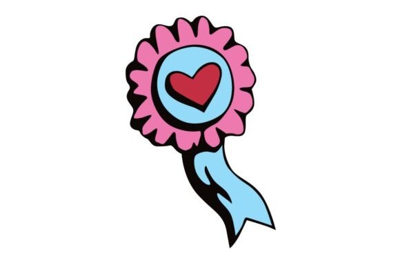 Best Mom Heart Medal