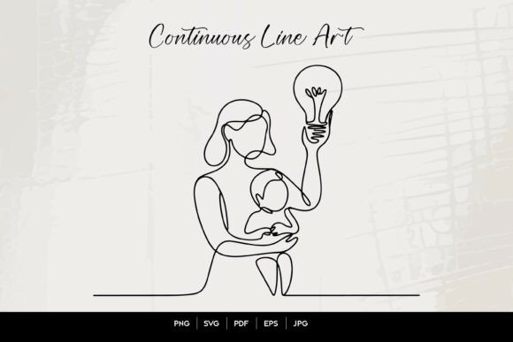 Mother Baby Idea Line Art – Designer’s Honest Review