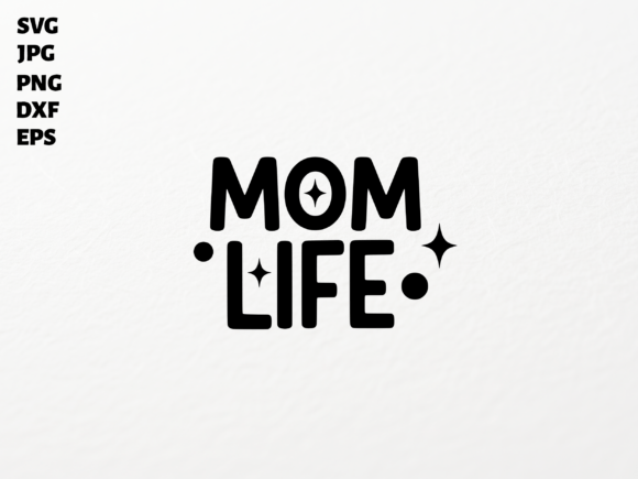 Motherhood Sparkle SVG PNG Clipart Craft