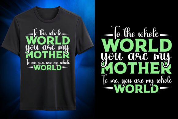 My Whole World Mom SVG Design