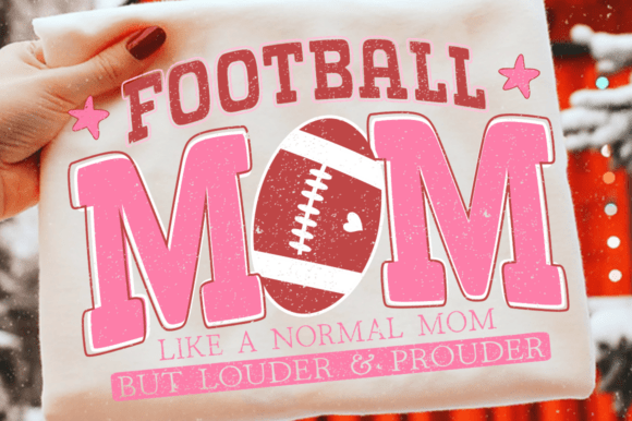 Retro Football Mom SVG
