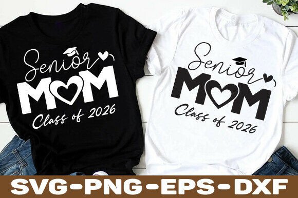 Senior Mom PNG, SVG — Proud & Purposeful